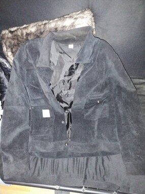 Black men's jacket